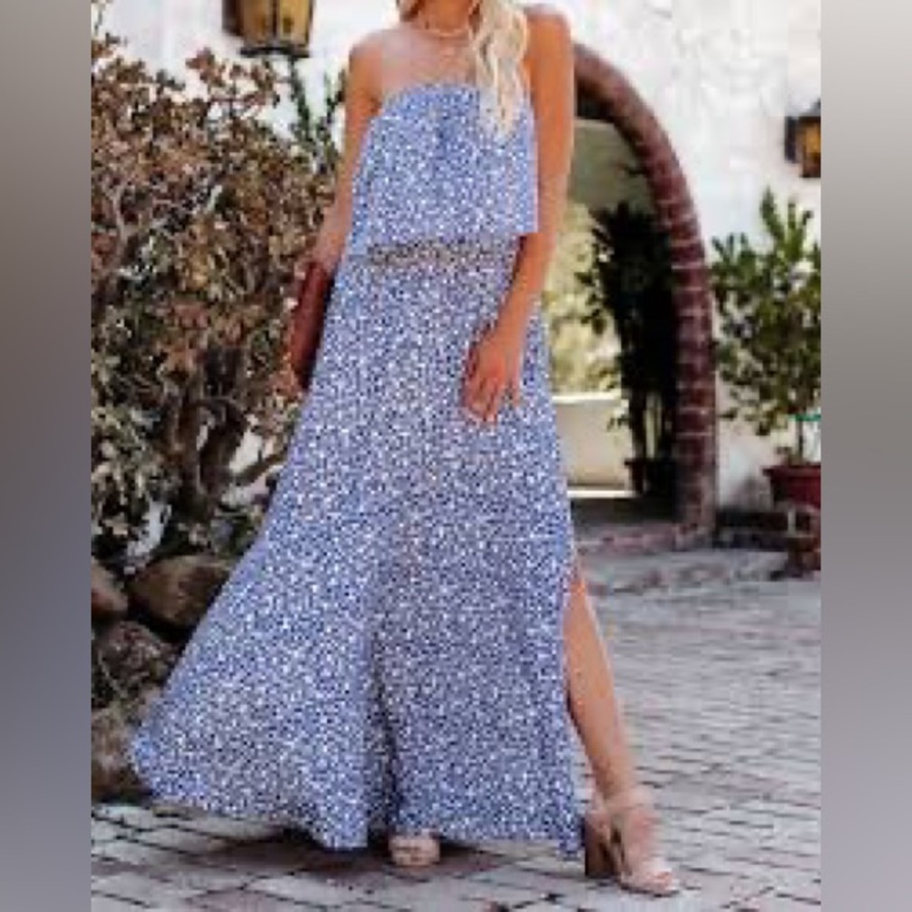 Vici Mara Strapless Maxi Dress - Medium - Excellent Condition!